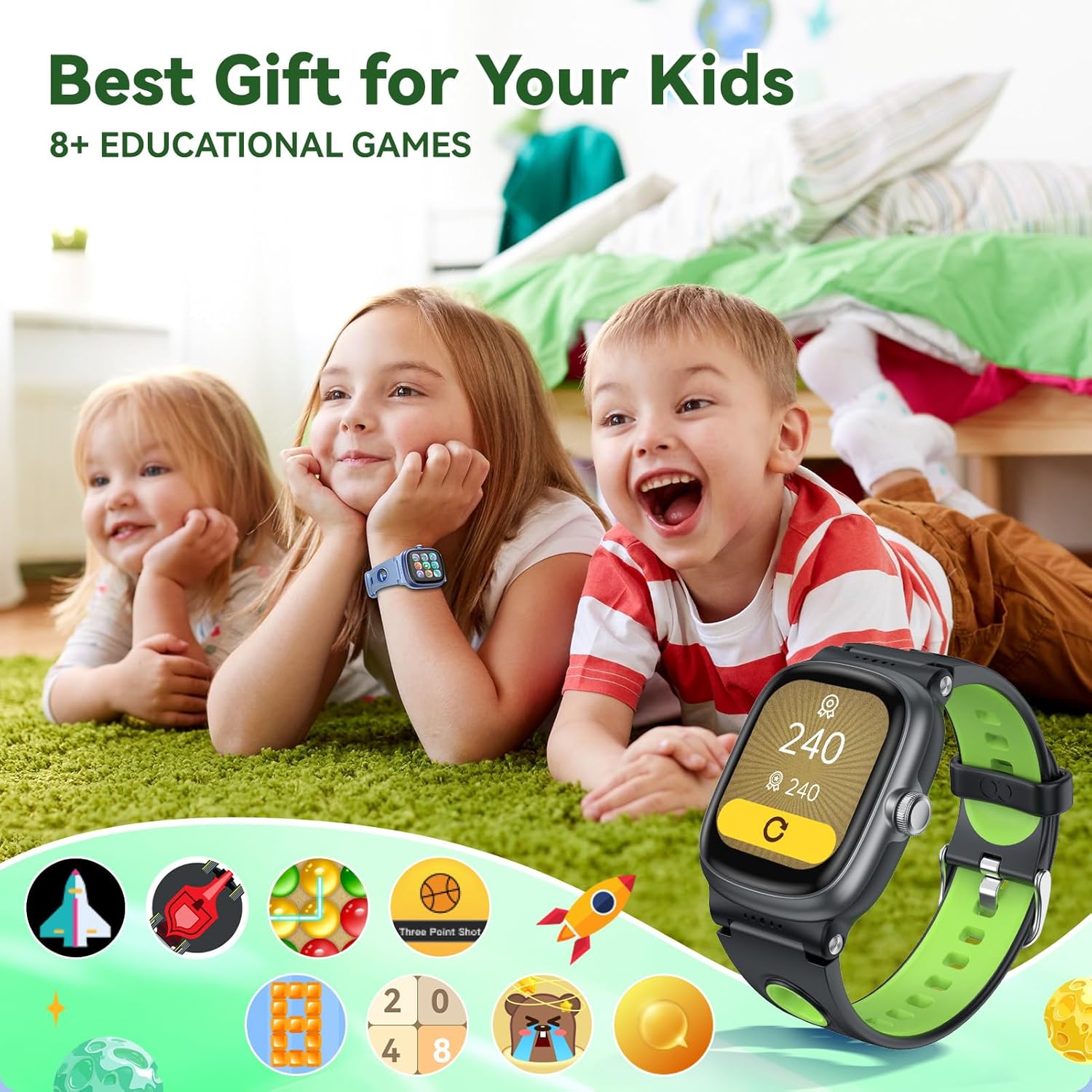 Smartwatch Kids Gps Fitbit Kids Fitness Tracker Fitbit Watch For
